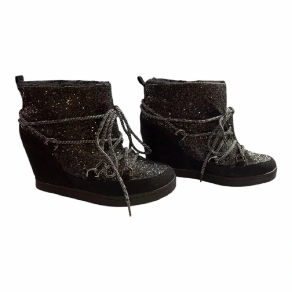 Juicy Couture Mareen wedge ankle boots whimsygoth